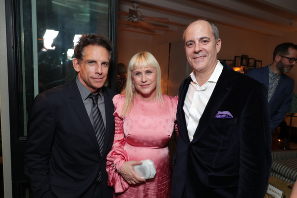 Ben Stiller, Patricia Arquette and Chief Creative Office, CBS Corporation, Chairman a Photo