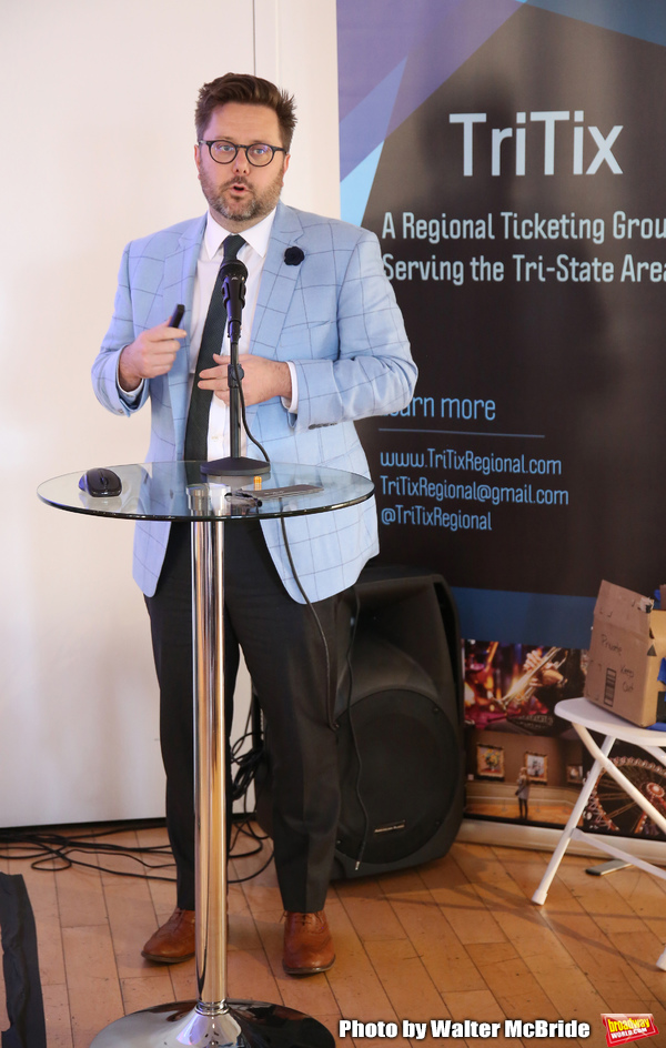 Photo Coverage: The First Annual Vince Rieger TriTix Industry Impact Award Presented at The TriTix Forum in NYC Image