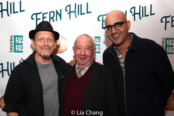 Playwrights Michael Weller, Michael Tucker and Ayad Akhtar Photo