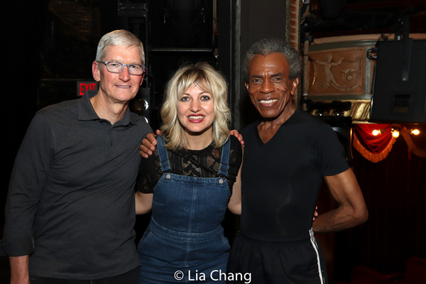 Photo Flash: Apple CEO Tim Cook Goes Way Down To HADESTOWN Image