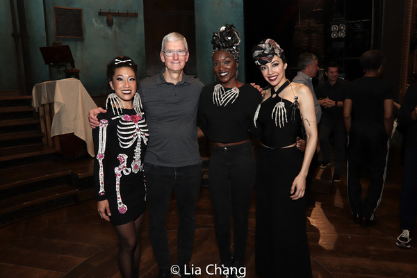 Photo Flash: Apple CEO Tim Cook Goes Way Down To HADESTOWN Image