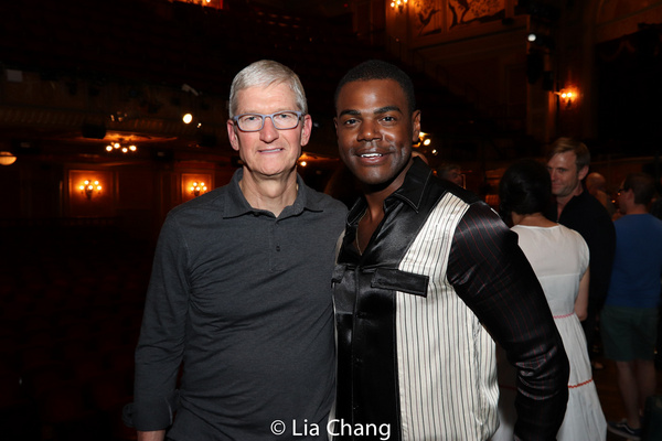 Photo Flash: Apple CEO Tim Cook Goes Way Down To HADESTOWN Image