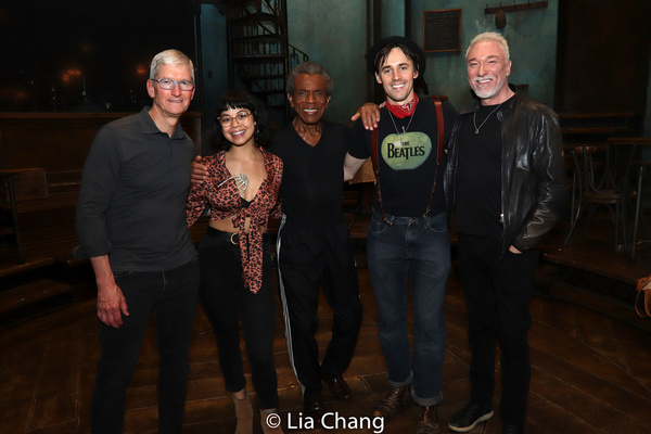 Photo Flash: Apple CEO Tim Cook Goes Way Down To HADESTOWN Image