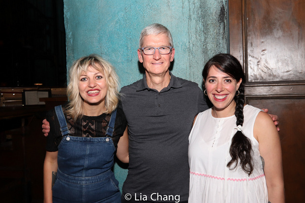 Photo Flash: Apple CEO Tim Cook Goes Way Down To HADESTOWN Image