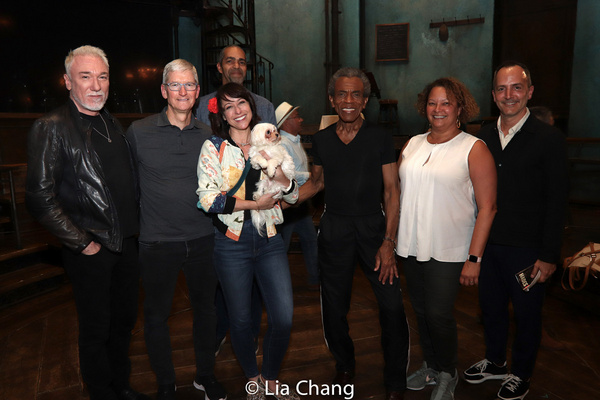 Photo Flash: Apple CEO Tim Cook Goes Way Down To HADESTOWN Image