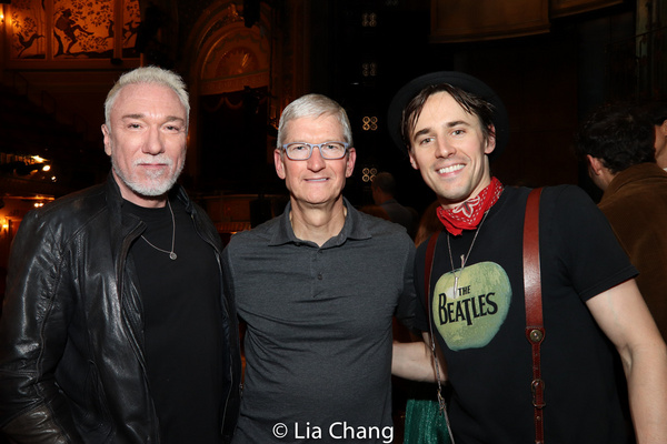 Photo Flash: Apple CEO Tim Cook Goes Way Down To HADESTOWN Image