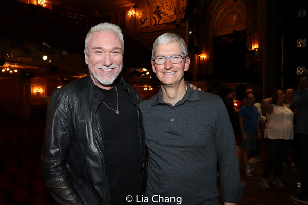 Photo Flash: Apple CEO Tim Cook Goes Way Down To HADESTOWN Image