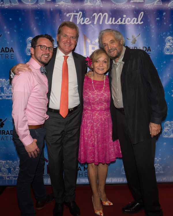 Associate Director Anthony C. Daniel, Tom McCoy, Cathy Rigby, and Hal Linden Photo