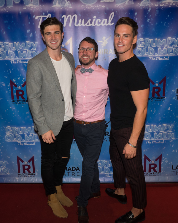 John Battagliese and Neil Starkenberg with Associate Director Anthony C. Daniel Photo