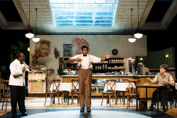 Photo Flash: First Look at the National Theatre's MASTER HAROLD 