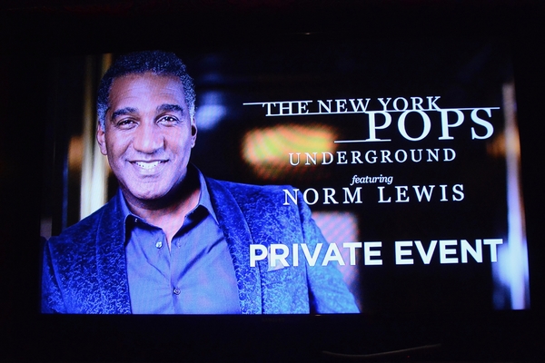 Photo Coverage: Norm Lewis Headlines The New York Pops Underground Show Image