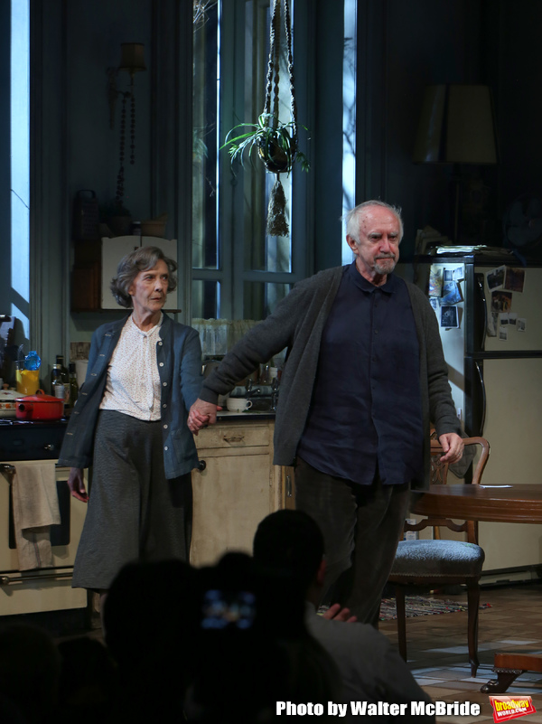 Photo Coverage: Jonathan Pryce, Eileen Atkins, and the Cast of THE HEIGHT OF THE STORM Take Their Opening Night Bows Image