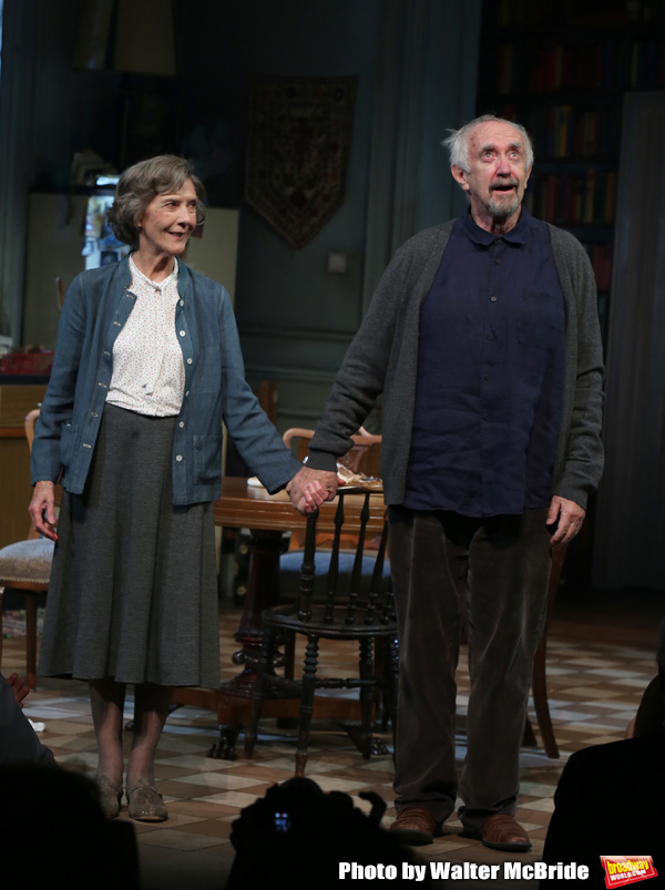 Photo Coverage: Jonathan Pryce, Eileen Atkins, and the Cast of THE HEIGHT OF THE STORM Take Their Opening Night Bows Image