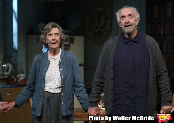 Photo Coverage: Jonathan Pryce, Eileen Atkins, and the Cast of THE HEIGHT OF THE STORM Take Their Opening Night Bows Image