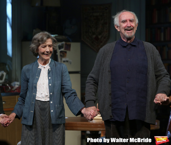 Photo Coverage: Jonathan Pryce, Eileen Atkins, and the Cast of THE HEIGHT OF THE STORM Take Their Opening Night Bows Image