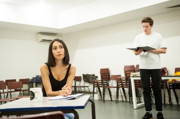 Photo Flash: Inside Rehearsal For MITES at the Tristan Bates Theatre 