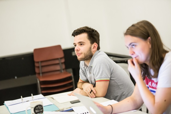 Photo Flash: Inside Rehearsal For MITES at the Tristan Bates Theatre Image