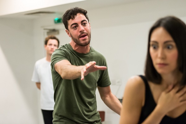 Photo Flash: Inside Rehearsal For MITES at the Tristan Bates Theatre Image