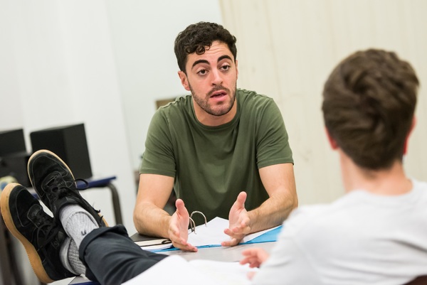 Photo Flash: Inside Rehearsal For MITES at the Tristan Bates Theatre Image
