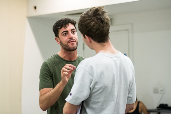 Photo Flash: Inside Rehearsal For MITES at the Tristan Bates Theatre 