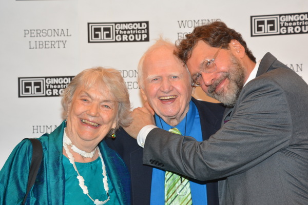 Diane McCourt, Malachy McCourt and David Staller Photo