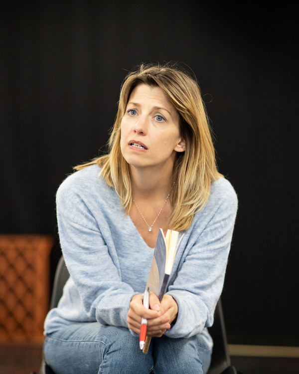 Photo Flash: Inside Rehearsal For THE GIRL WHO FELL at Trafalgar Studios Image