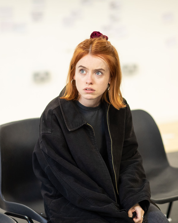 Photo Flash: Inside Rehearsal For THE GIRL WHO FELL at Trafalgar Studios Image