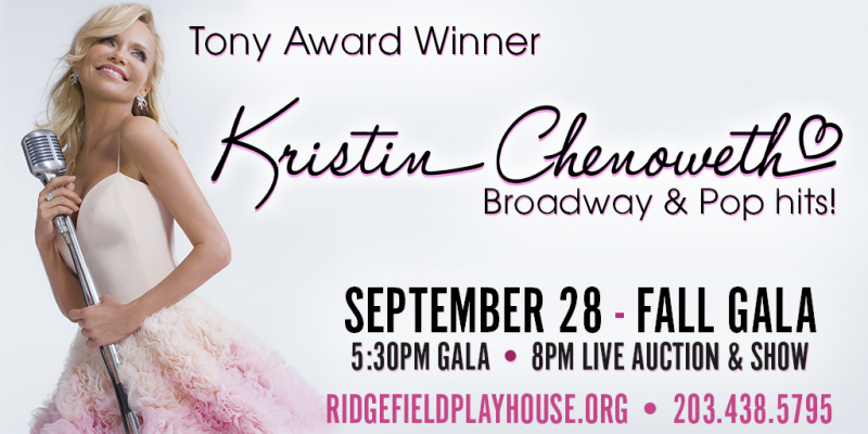 Win Tickets to See Kristin Chenowth at Ridgefield Playhouse Gala in Connecticut, 9/28 
