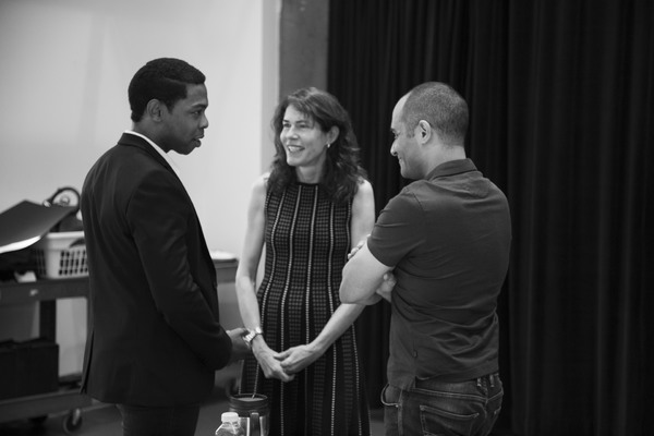 Photo Flash: In Rehearsal With FIRES IN THE MIRROR At Signature Theatre Image