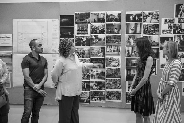 Photo Flash: In Rehearsal With FIRES IN THE MIRROR At Signature Theatre Image