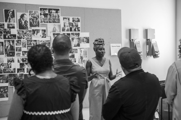 Photo Flash: In Rehearsal With FIRES IN THE MIRROR At Signature Theatre Image