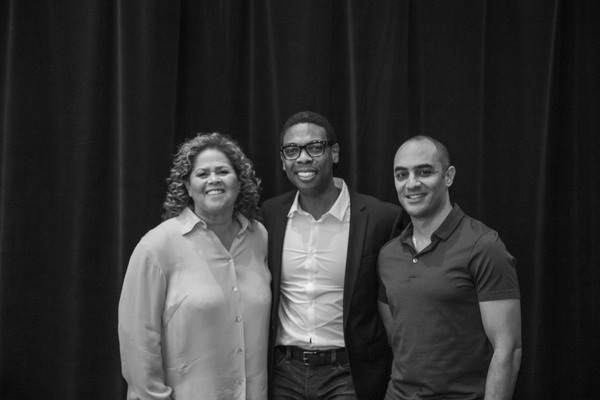 Photo Flash: In Rehearsal With FIRES IN THE MIRROR At Signature Theatre Image