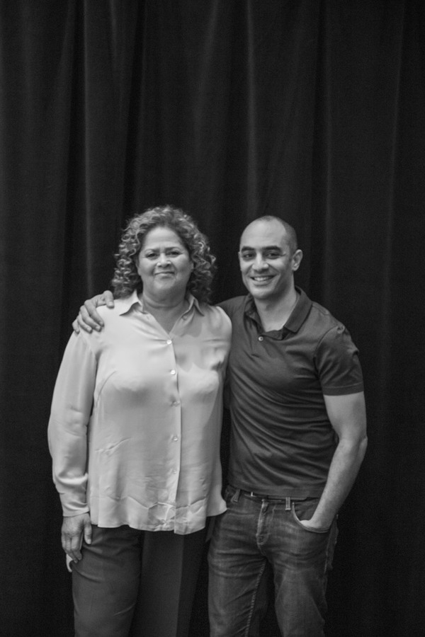 Photo Flash: In Rehearsal With FIRES IN THE MIRROR At Signature Theatre Image