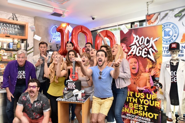 Photo Coverage: ROCK OF AGES Celebrates 100 Performances At New World Stages Image
