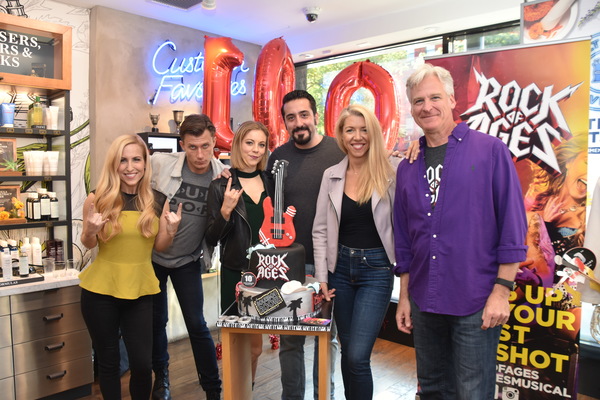Photo Coverage: ROCK OF AGES Celebrates 100 Performances At New World Stages Image