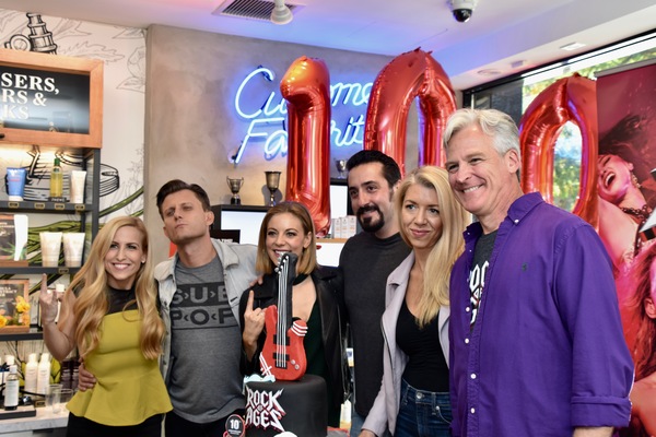 Photo Coverage: ROCK OF AGES Celebrates 100 Performances At New World Stages Image