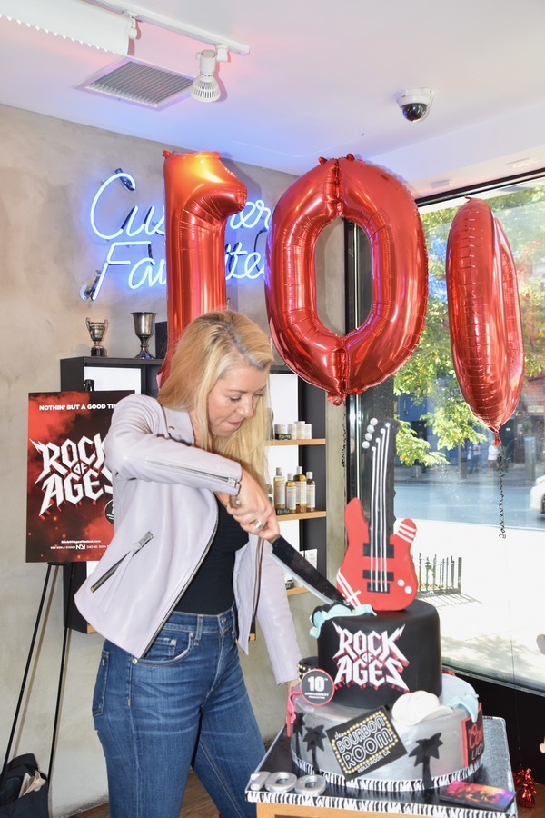 Photo Coverage: ROCK OF AGES Celebrates 100 Performances At New World Stages Image