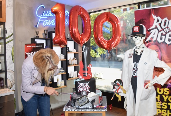 Photo Coverage: ROCK OF AGES Celebrates 100 Performances At New World Stages Image