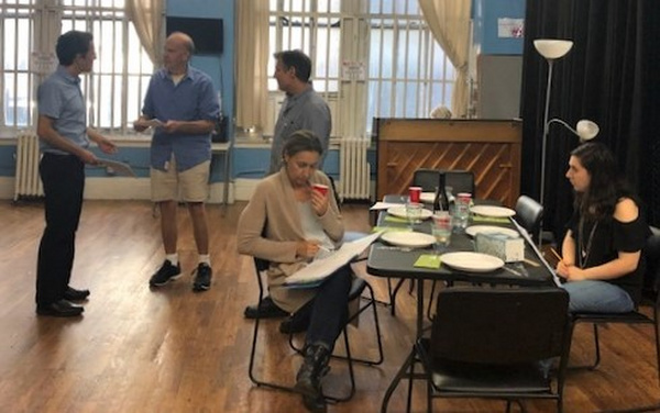 Photo Flash: Inside Rehearsal For APPLE, TABLE, PENNY at TADA Theater Image