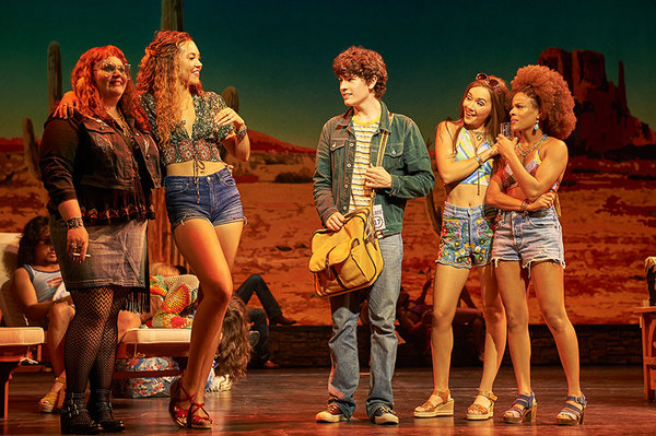 Katie Ladner as Sapphire, Solea Pfeiffer as Penny Lane, Casey Likes as William Miller Photo