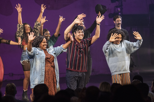 Photo Flash: George Salazar, Mj Rodriguez, Amber Riley & More Celebrate Opening Night of LITTLE SHOP OF HORRORS Image