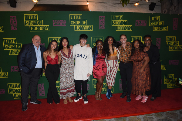 Photo Flash: George Salazar, Mj Rodriguez, Amber Riley & More Celebrate Opening Night of LITTLE SHOP OF HORRORS Image