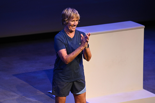 Photo Flash: THE SWIMMER Opens at Audible's Minetta Lane Theatre Image
