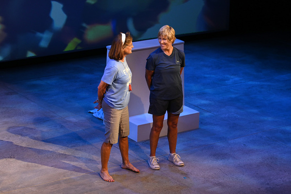 Photo Flash: THE SWIMMER Opens at Audible's Minetta Lane Theatre Image