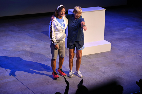 Photo Flash: THE SWIMMER Opens at Audible's Minetta Lane Theatre 