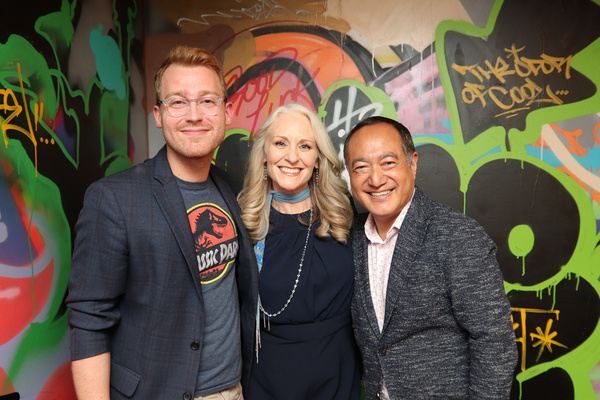 Daniel Dunlow, Elizabeth Ward Land and Alan Muraoka Photo