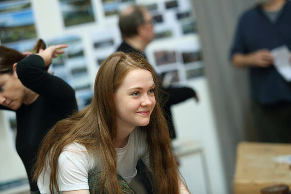 Photo Flash: Inside Rehearsal For TRANSLATIONS at the National Theatre Image