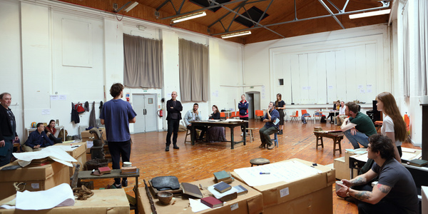 Photo Flash: Inside Rehearsal For TRANSLATIONS at the National Theatre Image