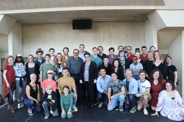 Photo Flash: Inside First Rehearsal For Arena Stage's NEWSIES Image