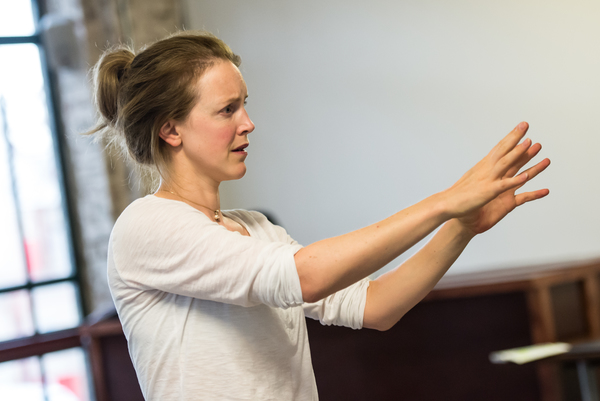 Photo Flash: Inside Rehearsal For MEET ME AT DAWN at Arcola Image